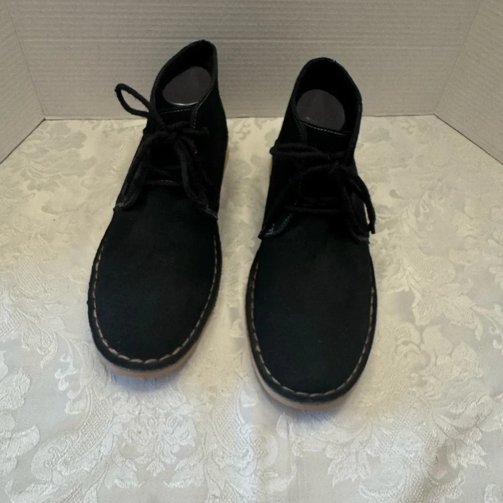 Stacy Adam’s 10.5M Black Suede‎ Desert Chukka Boot Comfort Shoe